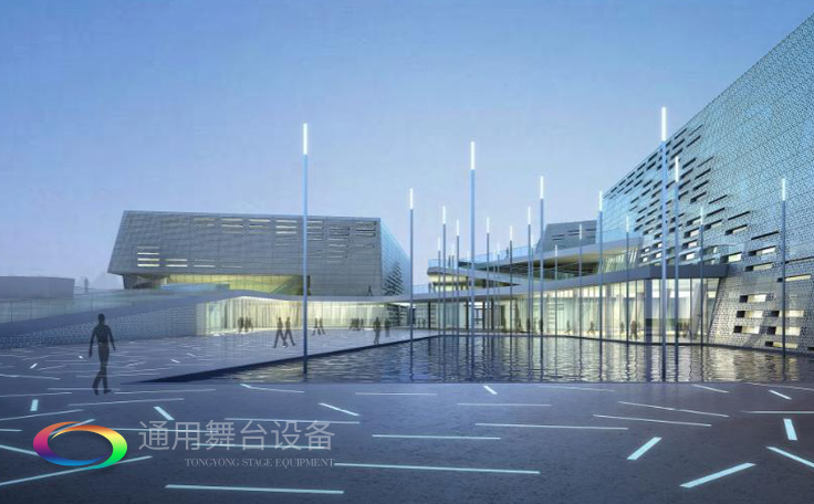 舞臺阻燃幕布通用舞臺扛起建設(shè)單位責(zé)任，加強檢查監(jiān)管，落實“3個100%”要求！東莞市工人文化宮工人電影院改造工程順利完工