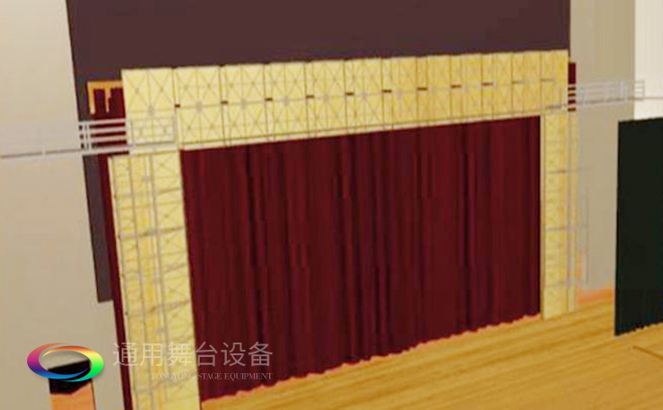 防火隔離幕Safety curtain——舞臺、觀眾廳分隔 阻斷火源及有害煙氣的擴(kuò)散
